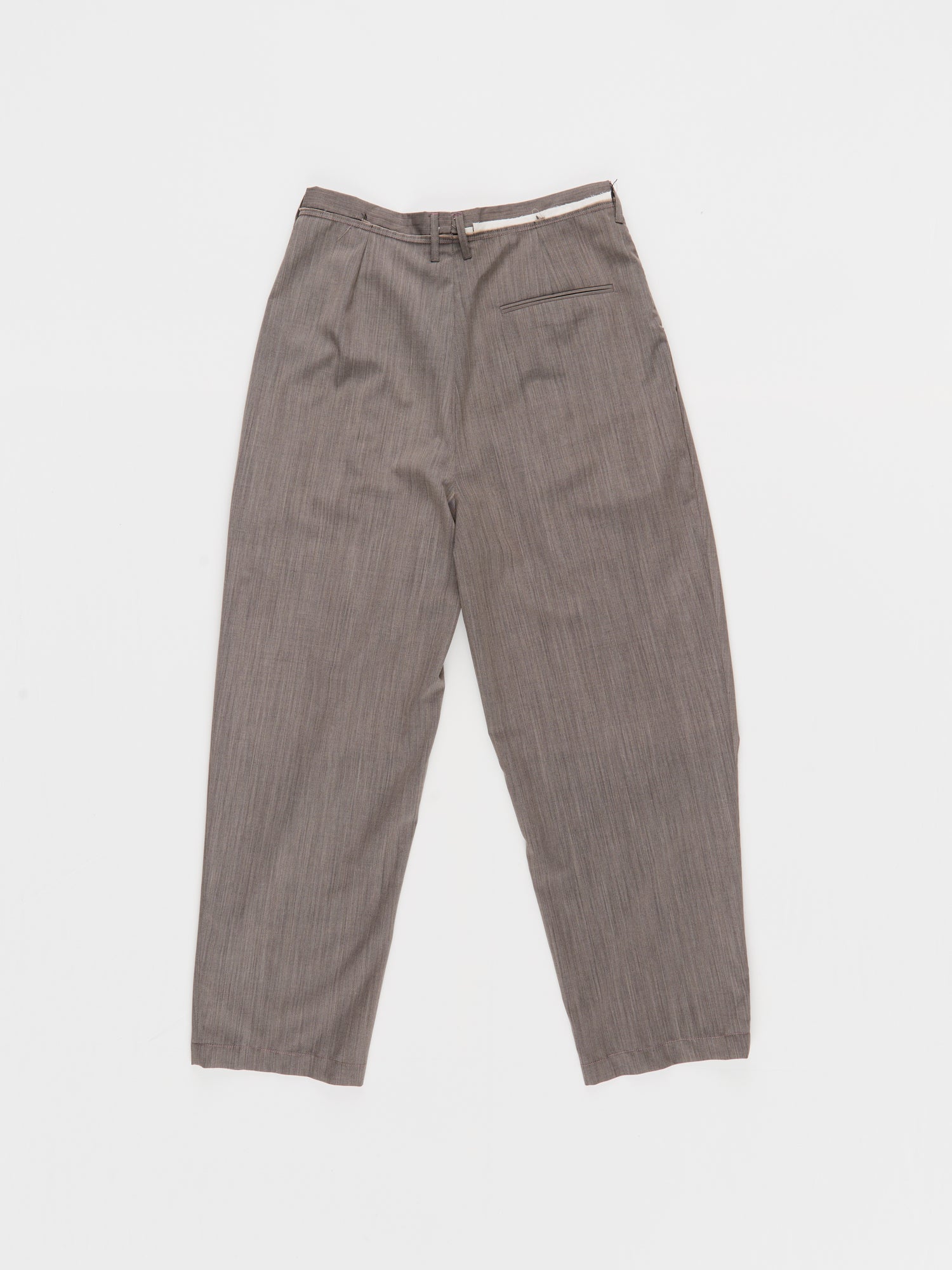 CF.23.06.03.01 SUIT PANTS tropical wool brown melange
