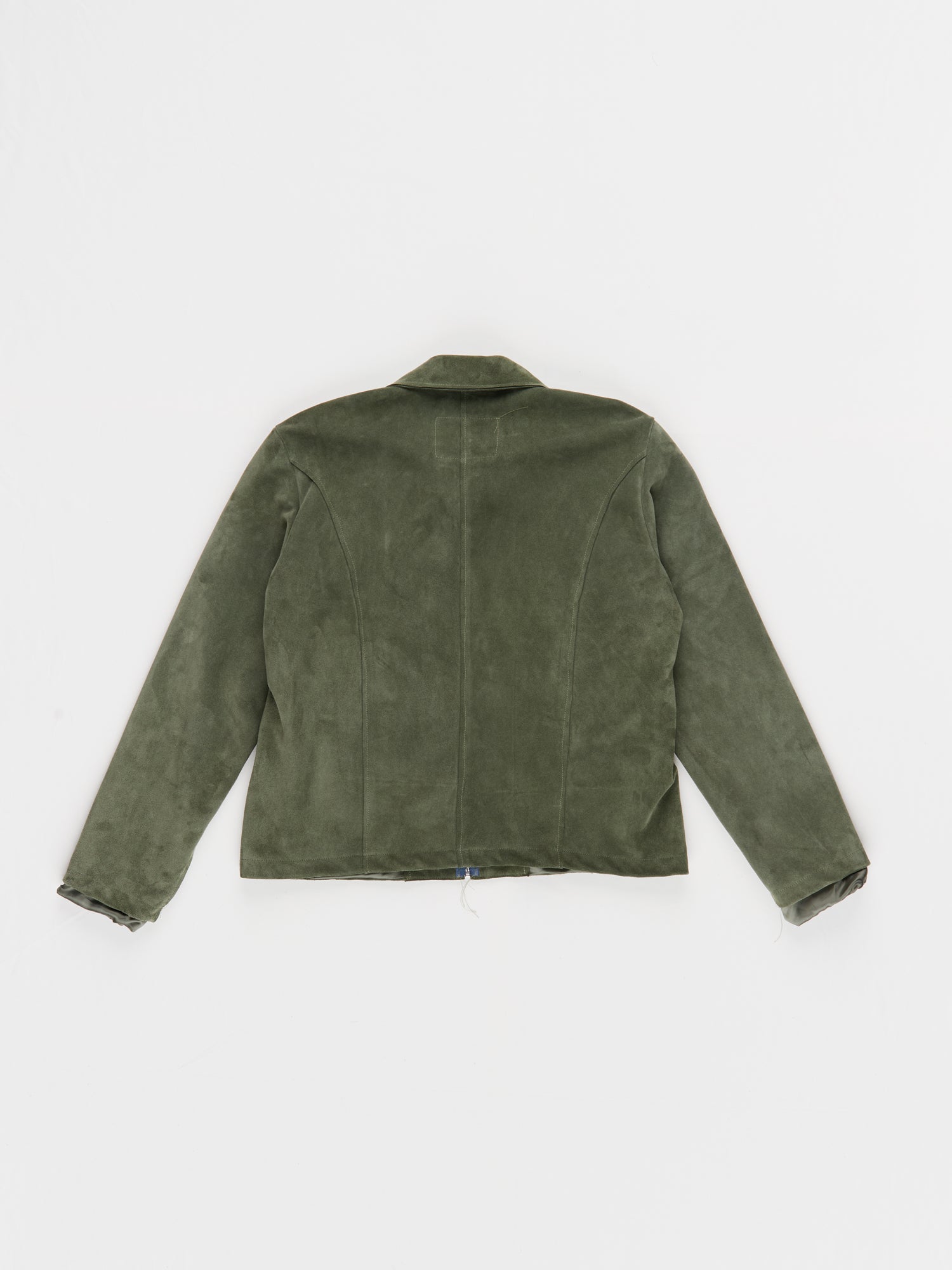 CF.23.16.01.01 FITTED ZIP JACKET suede sage
