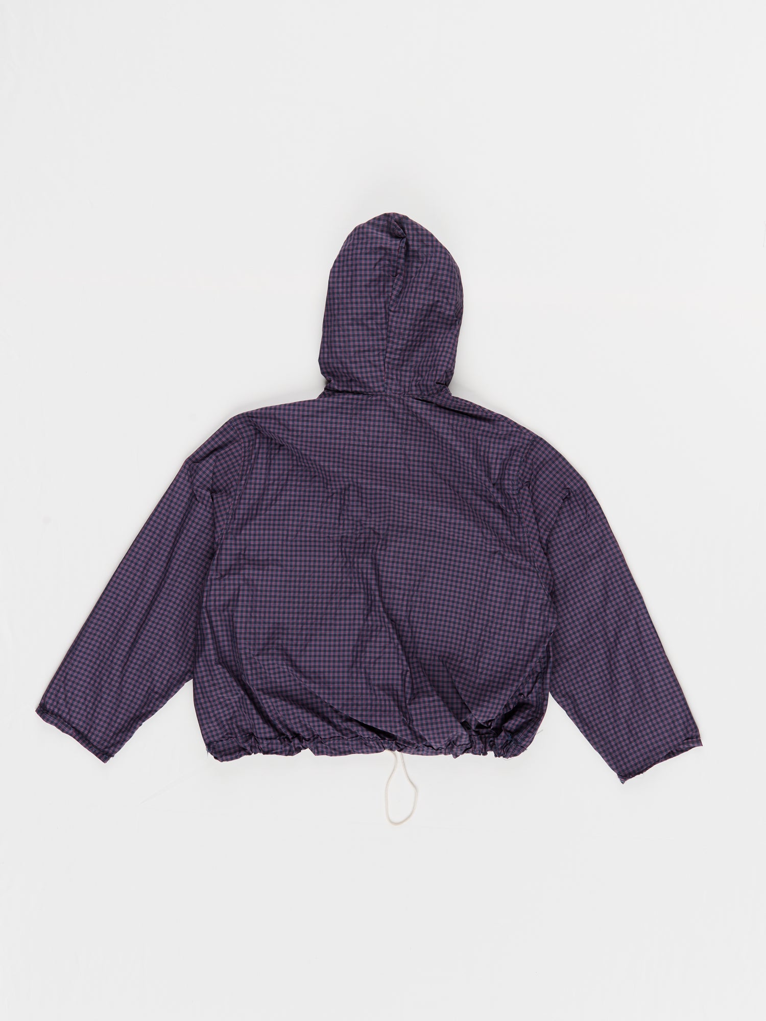 CF.23.09.04.02 OVERHEAD JACKET technical polyester navy/red check