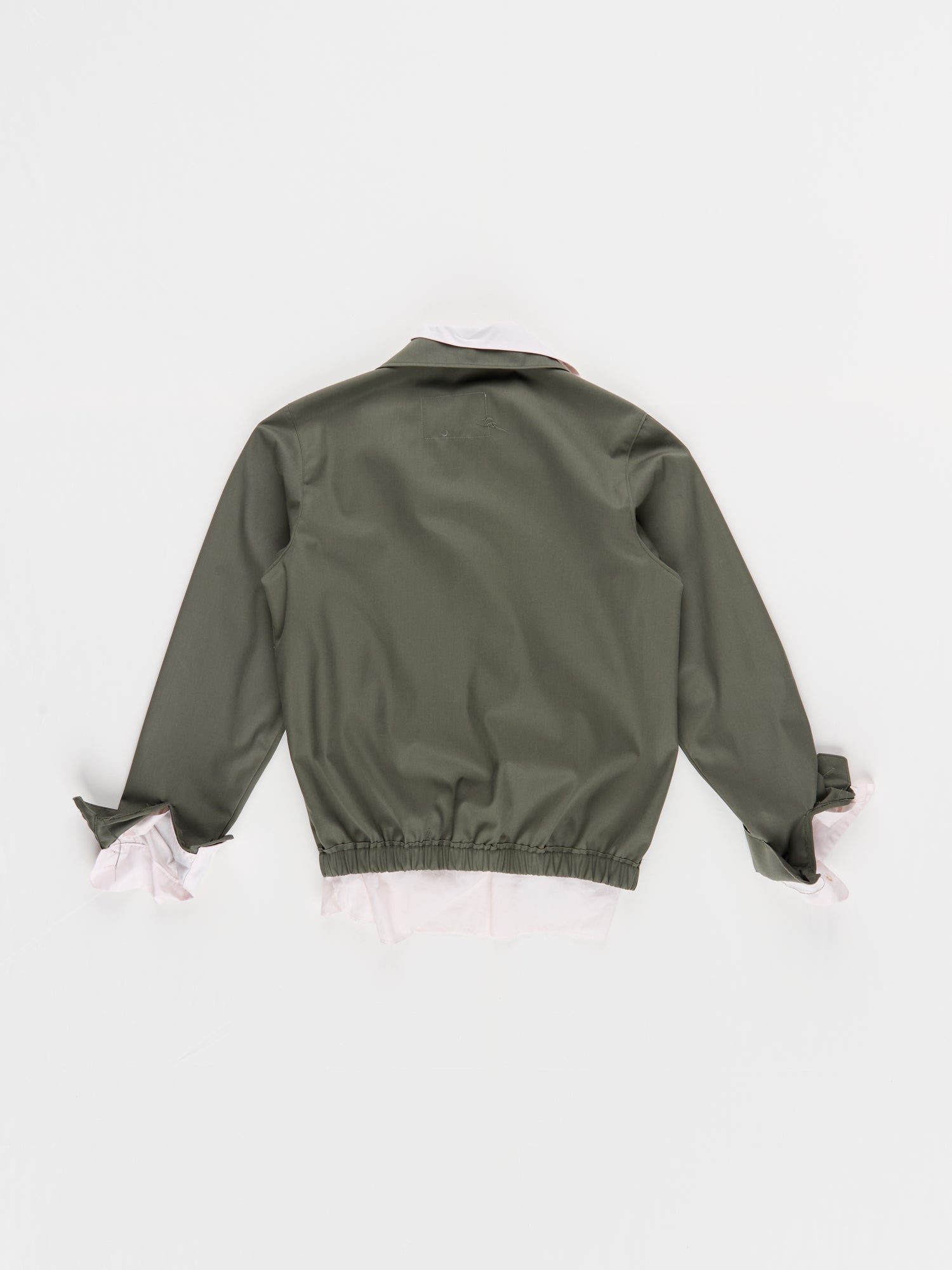 CF.23.RESEARCH.17.06 TORNADO LAYERED SHIRT/JACKET seethrough shirting light pink/green