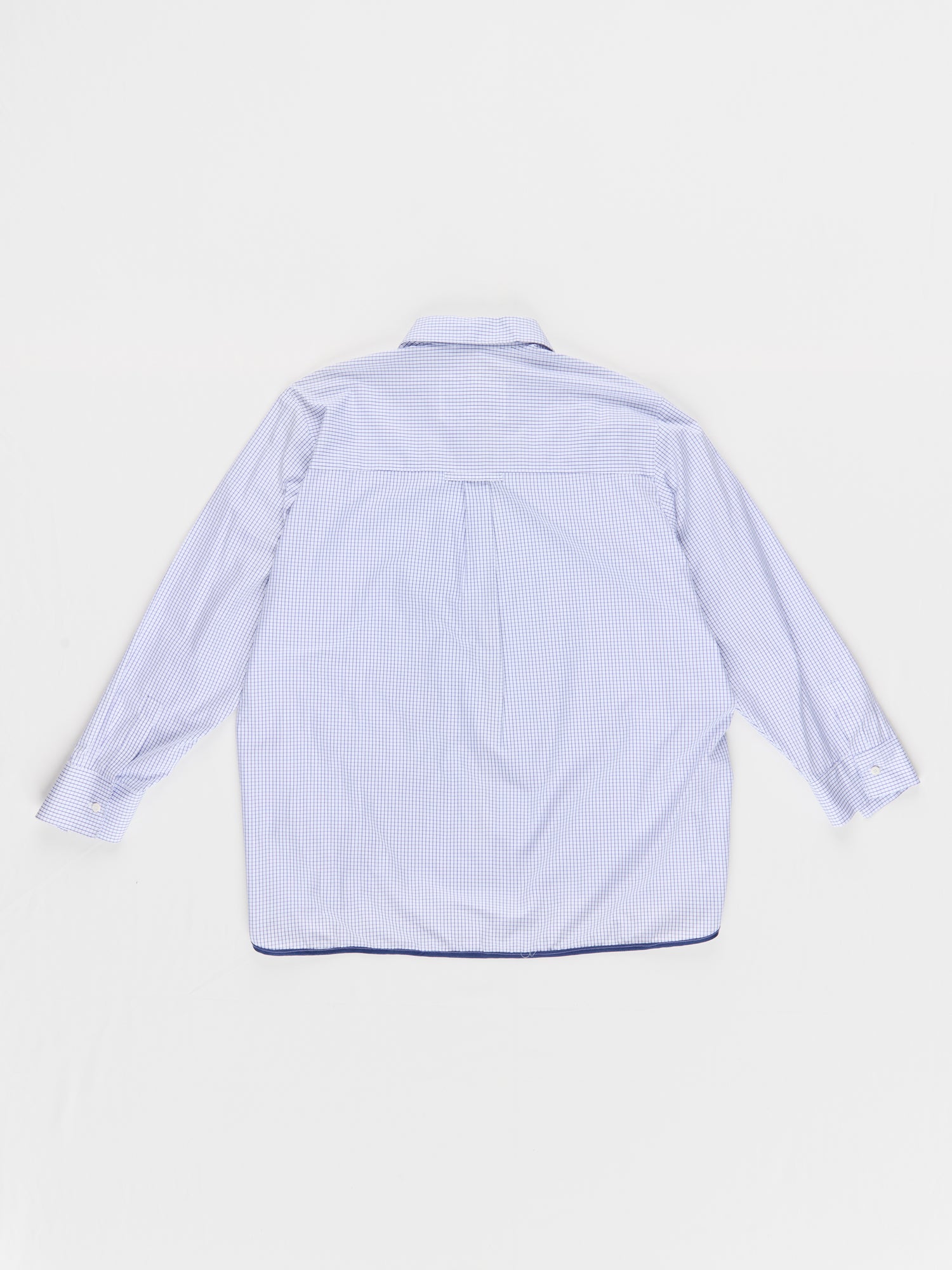 CF.23.RESEARCH.17.11 SPORTS SHIRT shirting cotton blue/white/check