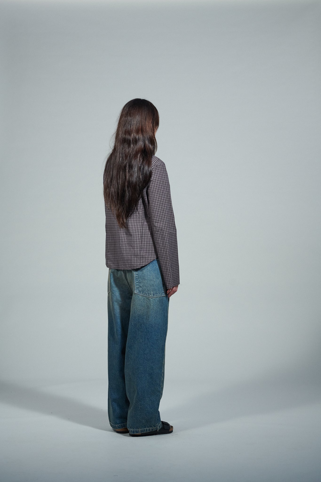 CF.22.04.01.03 FITTED SHIRT medium shirting brown check