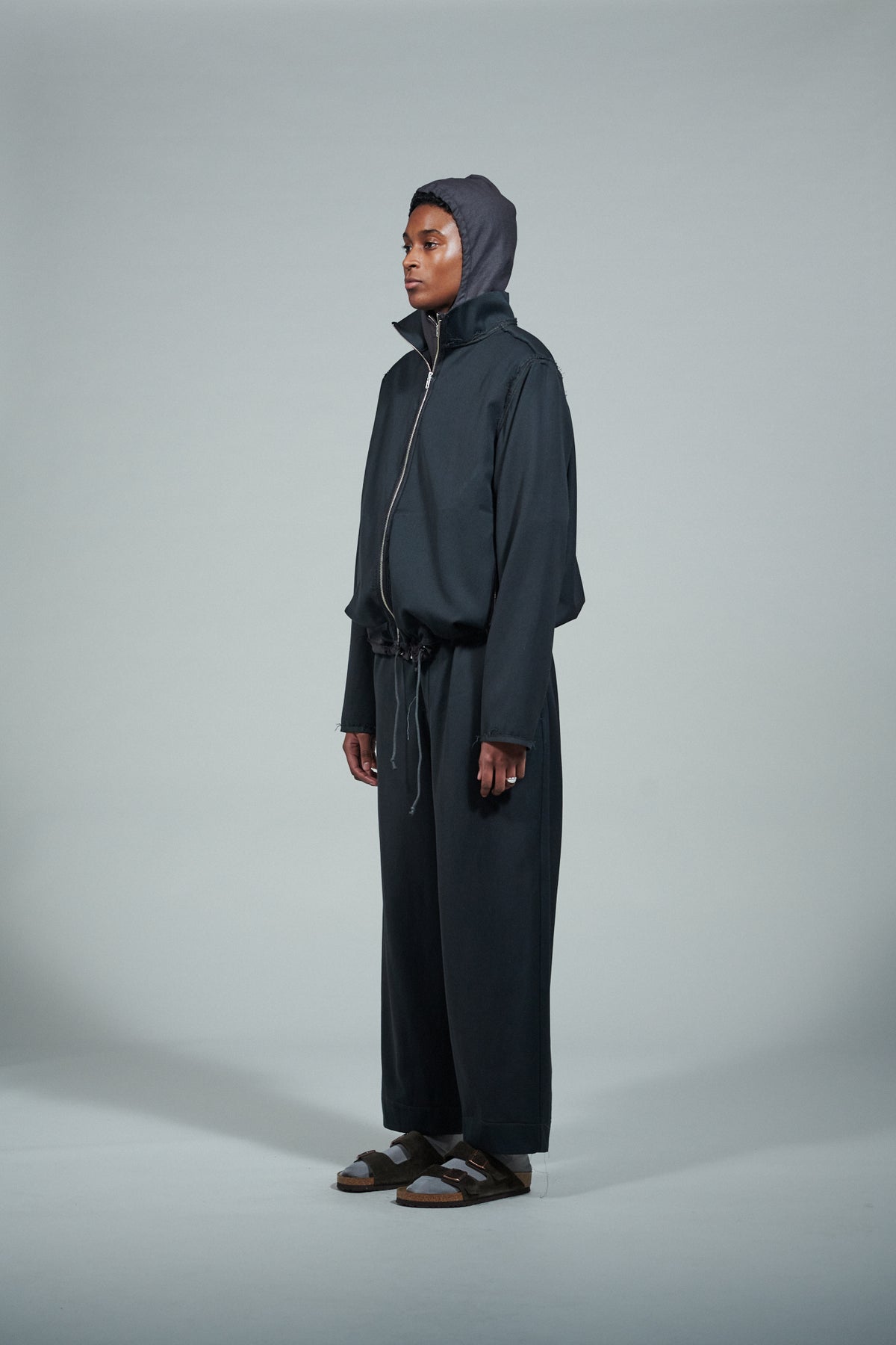 CF.22.06.02.03 SIMPLE PANTS wool twill grey