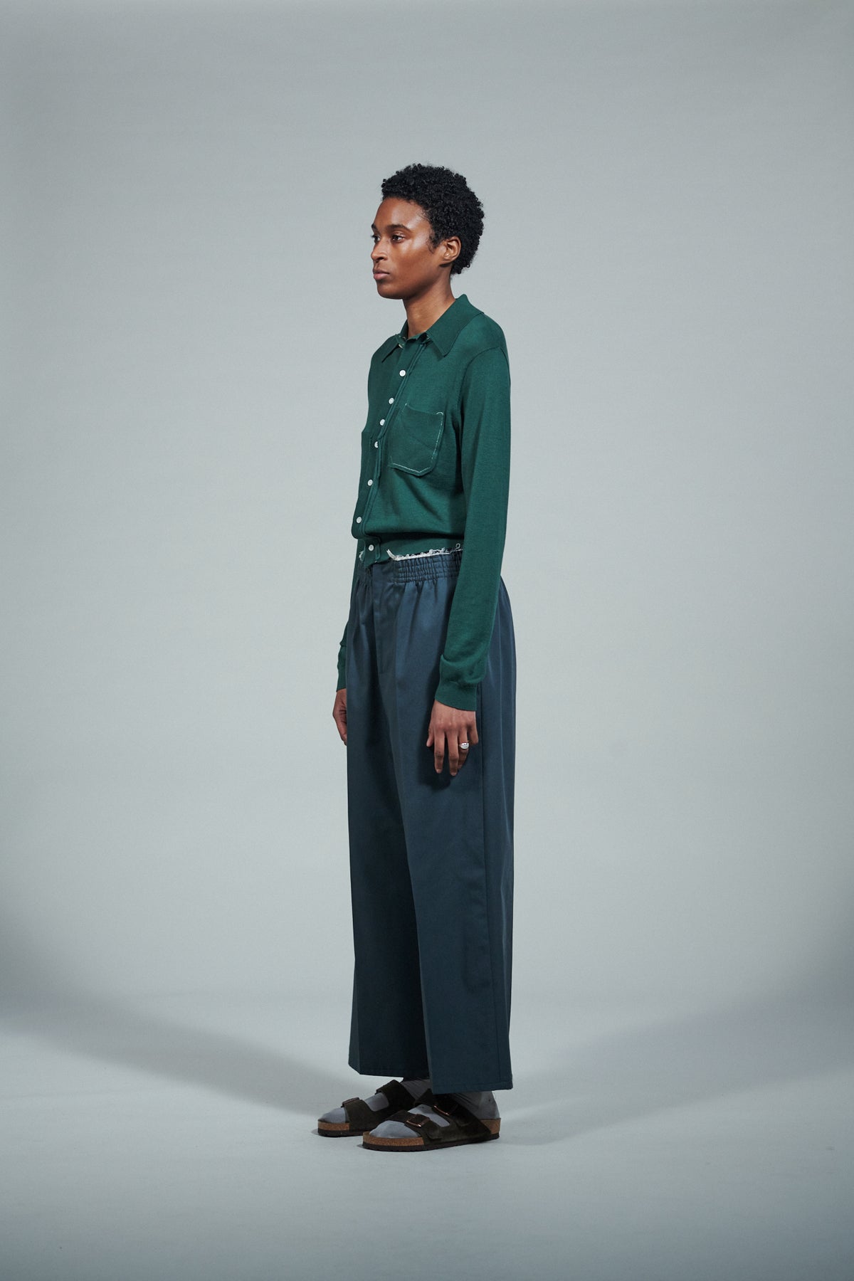 CF.22.03.01.02 70S CARDIGAN fine knit green