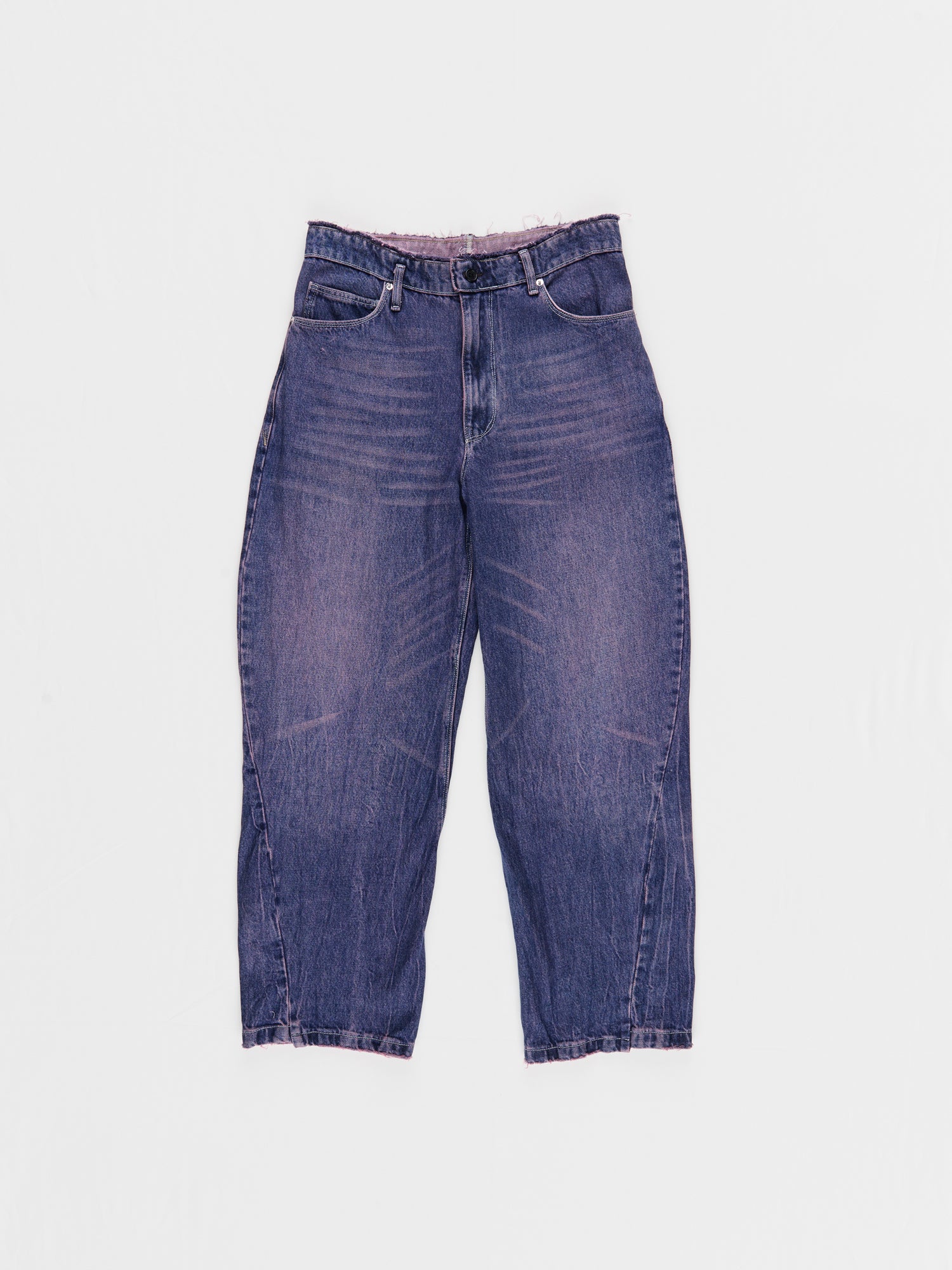 CF.23.15.03.03 WOBBLY JEANS washed denim blue/pink overdye