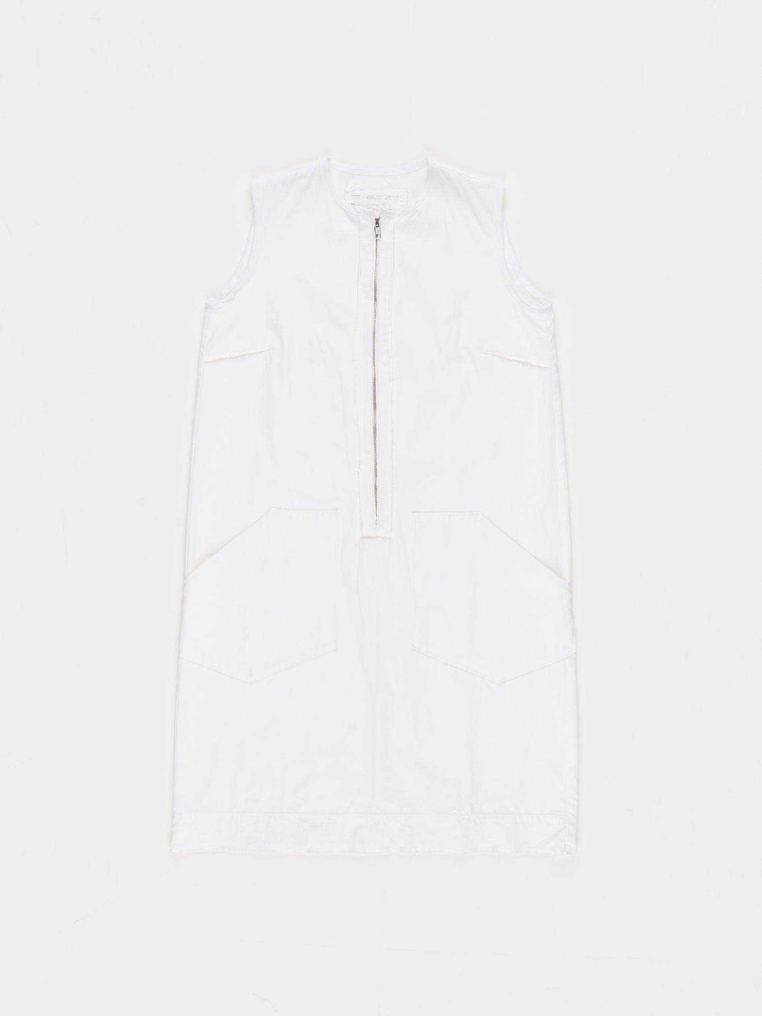 CF.23.08.02.02 FARMER DRESS light canvas optical white