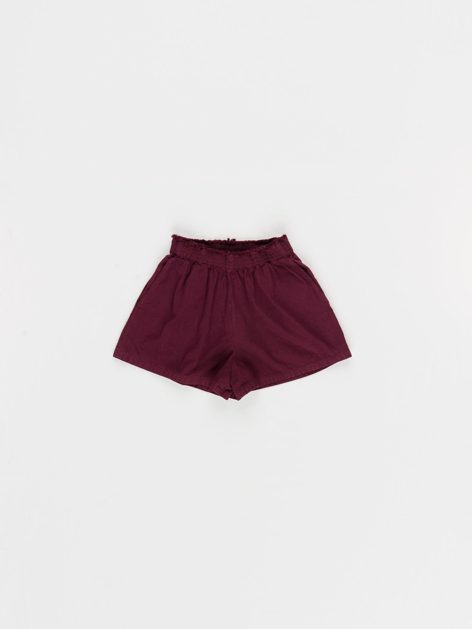 CF.23.13.01.01 SHORTY SHORTS washed twill burgundy