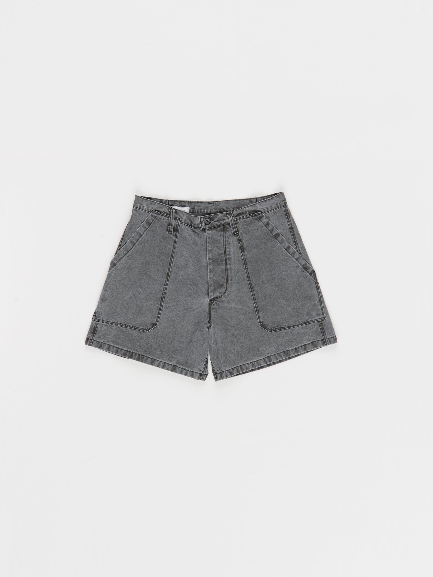 CF.23.13.03.02 FARMER SHORTS heavy canvas black green