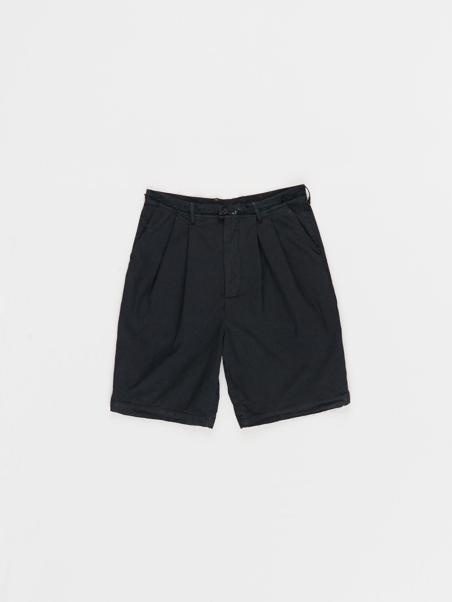 CF.23.13.04.02 SUIT PANTS SHORTS light canvas dark green