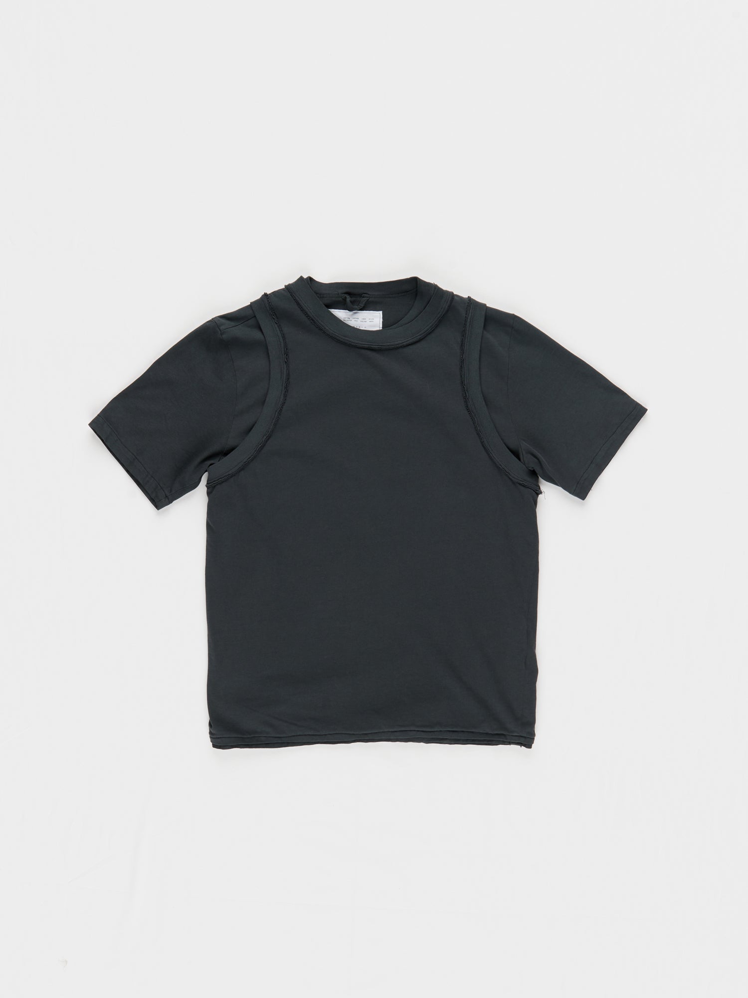CF.23.01.06.01 DOUBLE NORMAL TANK TEE medium dry jersey sage/black faded